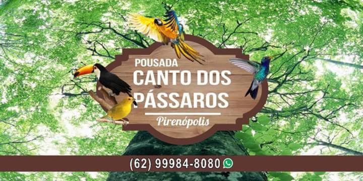 Pousada Canto Dos Passaros Pirenópolis Exterior foto